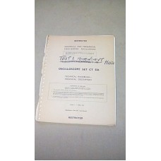 EMER OSCILLOSCOPE SET CT536 TECHNICAL HANDBOOK TECHNICAL DESCRIPTION